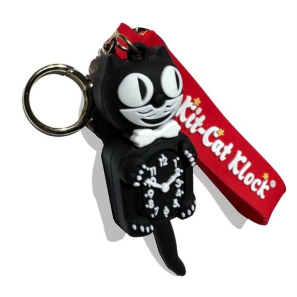 3D Kit-Cat Klock Figurine Keychain - Picture 2 of 3